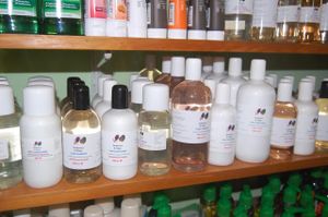 Great-smelling, reasonably priced brand I've not seen before: 'Butterbur and Sage'. at Well Being in South East London