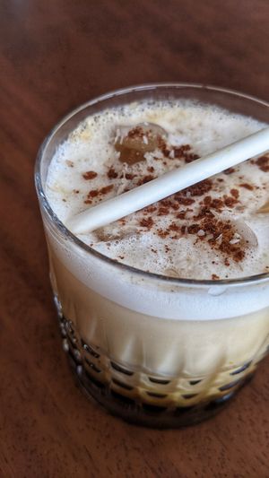 Iced coffee coco at V&V in Marseille