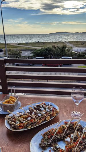 Vue du toit terrasse at V&V in Marseille