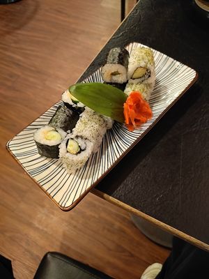小黃瓜壽司 at Mori Don Japanese Vegetarian (Jinzhou Store) - 森丼日式蔬食（錦州店） in New Taipei City