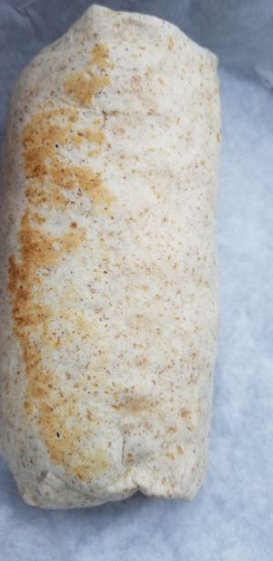 Gigantic wrap  at Loving Hut in Arlington