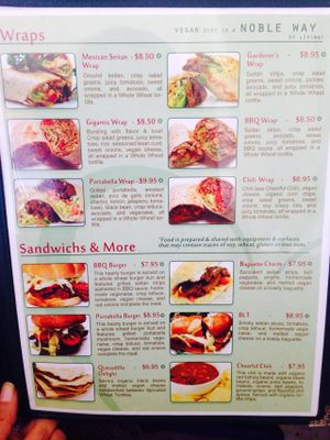 Wraps, sandwiches  at Loving Hut in Arlington