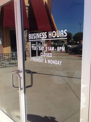 Hours at Loving Hut in Arlington