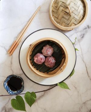Steamed bun at Aura Dimsum Lab in Lisbon