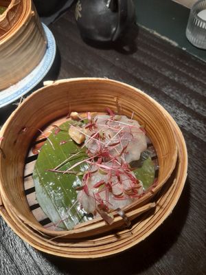 I ate one before I remembered it take the photo.. at Aura Dimsum Lab in Lisbon