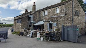 The Old Barn Tearoom at The Old Barn Tearoom in Malham