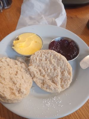 Yummy! at The Old Barn Tearoom in Malham