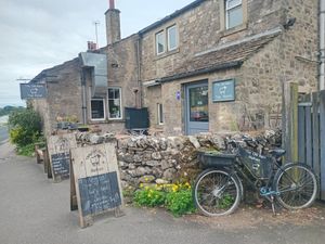 Front at The Old Barn Tearoom in Malham