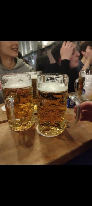 at Hofbrau Wirtshaus in Berlin