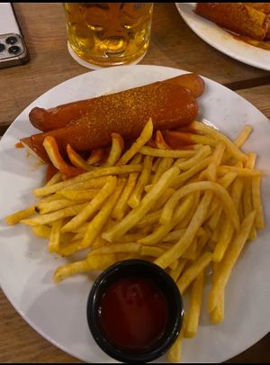   at Hofbrau Wirtshaus in Berlin