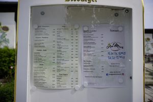 Speisekarte at Am Moor in Rostock