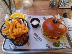 The tex mex burger at Swing in Gouda