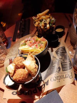 Vegan snackplank at Swing in Gouda