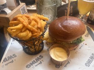 Avocado burger   at Swing in Gouda