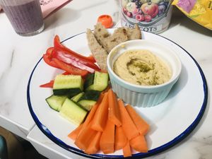 Kids plate at Wild Root in Southport