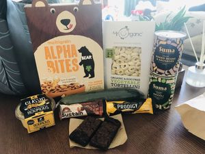 Some of the goods we bought in the shop at Wild Root in Southport