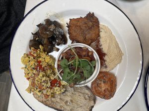 Big breakfast! at Wild Root in Southport