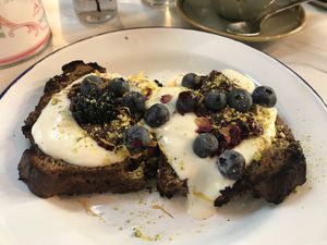 Banana bread   at Wild Root in Southport