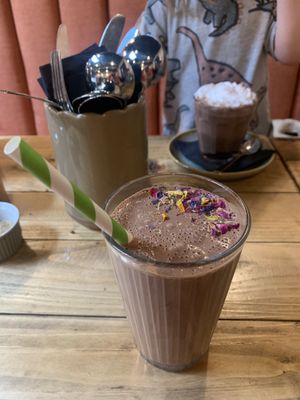 Cacao smoothie  at Wild Root in Southport