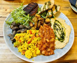 Full breakfast   at Wild Root in Southport