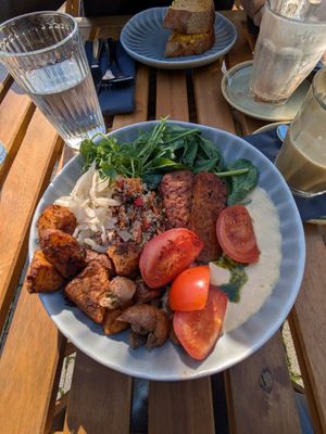 Wild breakfast bowl at Wild Root in Southport