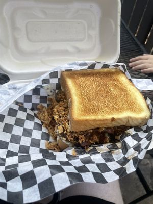 Big Texan  at Blatch's Backyard BBQ - temporarily closed in Salt Lake City