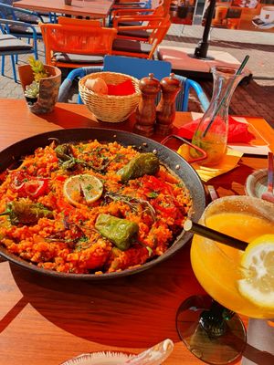 Vegane Paella für 2 Personen (großartig!) at Storchenturm in Kaiserslautern