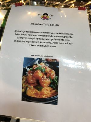 Vegan dish at Omma's Kitchen in Enschede