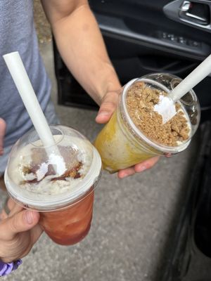 they offer milkshakes Friday and Saturdays!!!!! they’re unreal   at Buttercreme in London