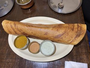 Masala Dosa  at Udupi Dosa in London