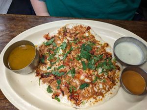 Tomato Uttapam at Udupi Dosa in London