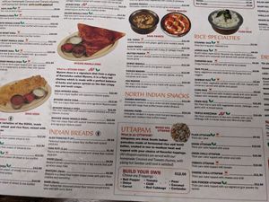 Green leaf is Vegan at Udupi Dosa in London