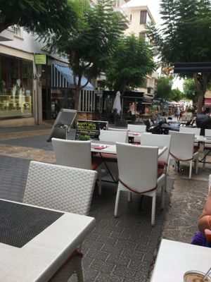 Tables  at Namaste Indian in Mallorca