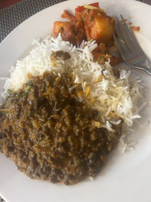 Ayurvedic dal  at Namaste Indian in Mallorca