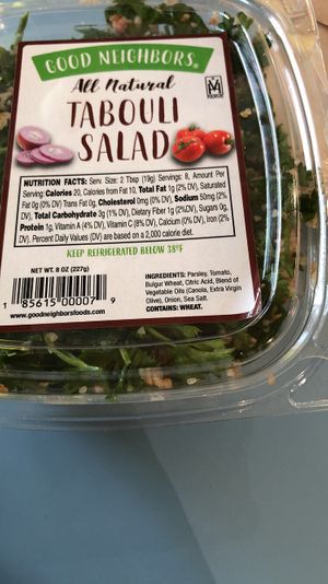 Tabouli salad  at Whole Foods Market - Waterman in Providence