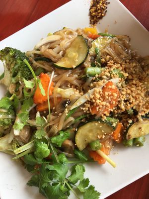 Pad Thai  at Thai Blue Elephant in Roatan