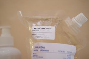 Re-fill for all the products at Casa Ciclo in Bogota