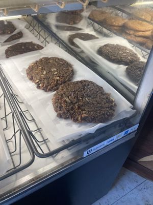 Vegan mystery cookie   at Buttercup Bakery & Cafe in Morro Bay