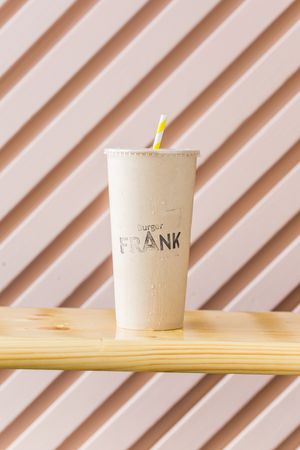 FRANKIE shakes at Burger Frank in Camden