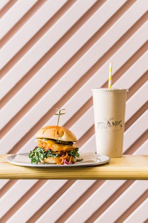 FRANKIE X + FRANKIE shake! at Burger Frank in Camden