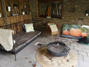 Cozy spot outside at B&B Dageraad in Bocholt