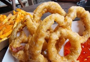 Crunchy Onion Rings at Bite Down in High Wycombe