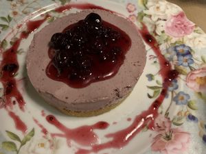 Vegan cheesecake   at San Marco in Zakynthos