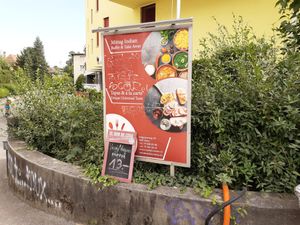 Entrance at Rajah Ji Cuisine in Bern