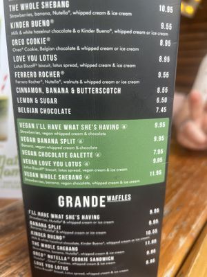   at Crêpeaffaire in North London