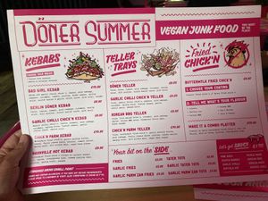 Food at Döner Summer in Huddersfield