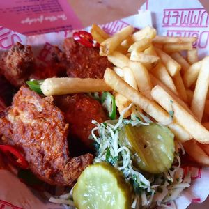 Buffalo wings at Döner Summer in Huddersfield