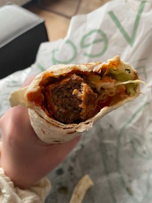 Wrap at Veganer  in Sarajevo