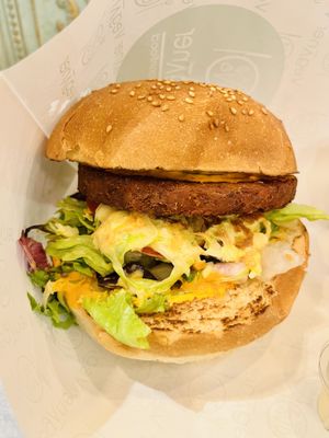 Burger  at Veganer  in Sarajevo
