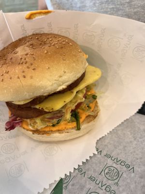 Double cheese   at Veganer  in Sarajevo